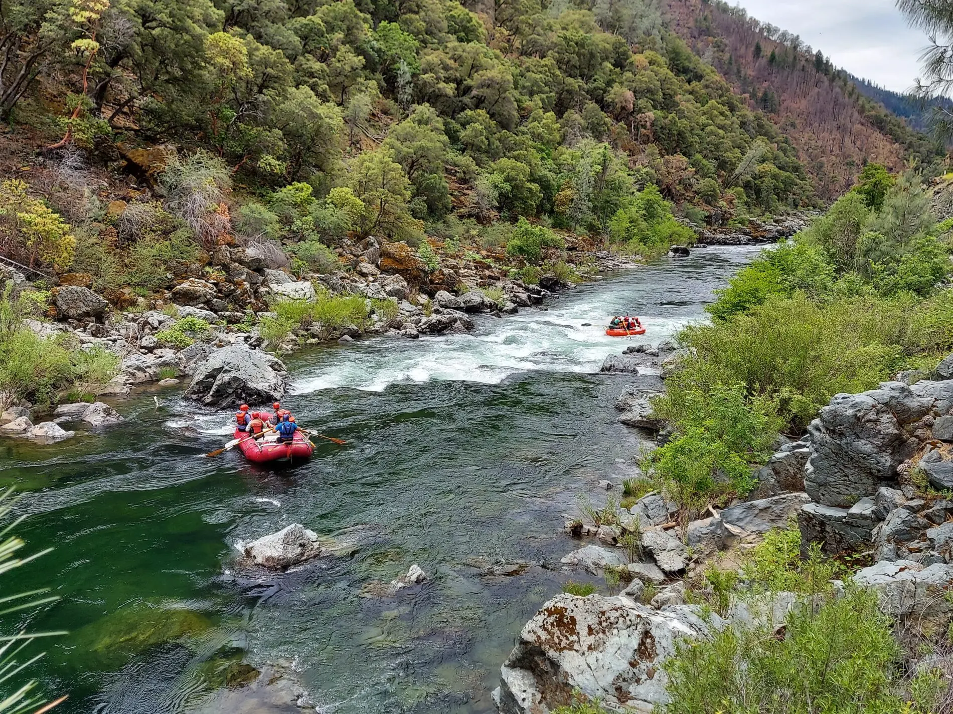 trip image of white water rafting