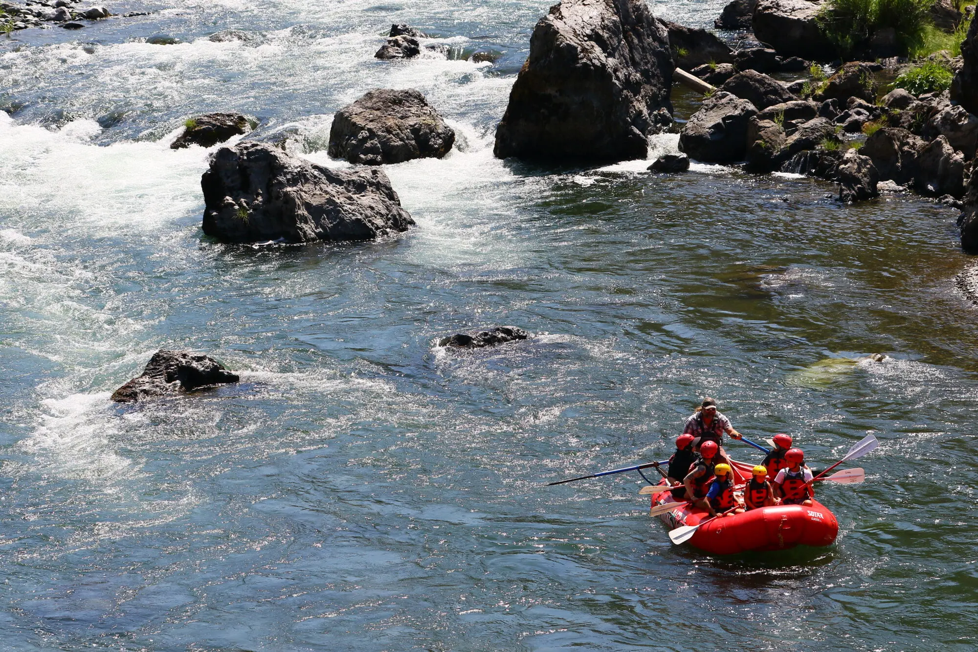 trip image of white water rafting
